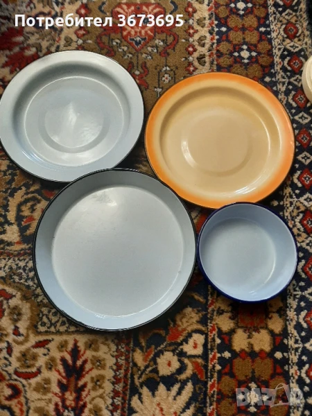 нови тавички и купа емайлирани, снимка 1