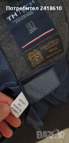 Tommy Hilfiger TH Tech Wool Mens Jacket Size S НОВО! ОРИГИНАЛ! Бомбер Мъжко Зимно Яке!, снимка 7 - Якета - 38188605