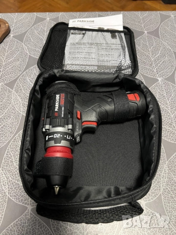 Винтоверт Parkside Performance 12V с батерия и зарядно, снимка 5 - Винтоверти - 52591800