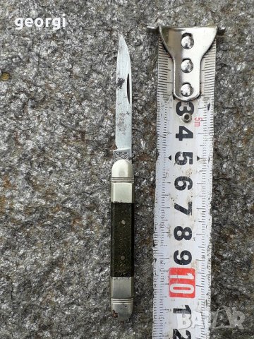Стар немски мини джобен нож, снимка 10 - Колекции - 31024939