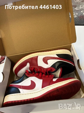 Air jordan 1 low номер 41 , снимка 9 - Маратонки - 50617008