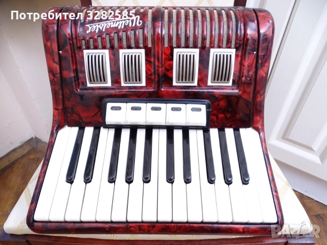 Акордеон Велтмайстер 40 баса, снимка 2 - Акордеони - 51616245