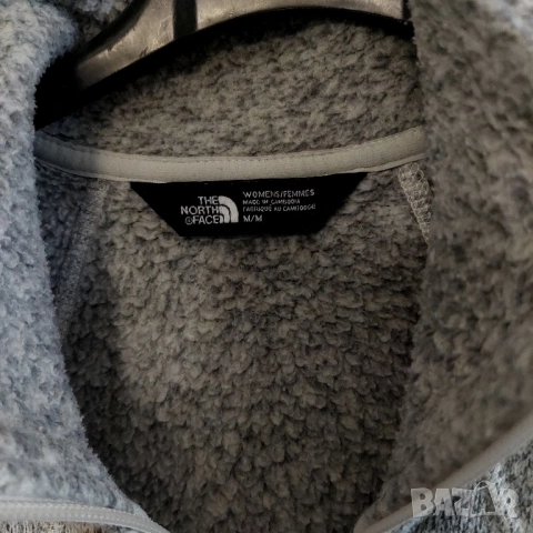 The North Face Maggy Дамски сив полар с цип ,размер М, снимка 5 - Суичъри - 52438907