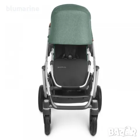 Бебешка количка UPPAbaby VISTA V2 Emmett Green Melange, снимка 9 - Детски колички - 47732077