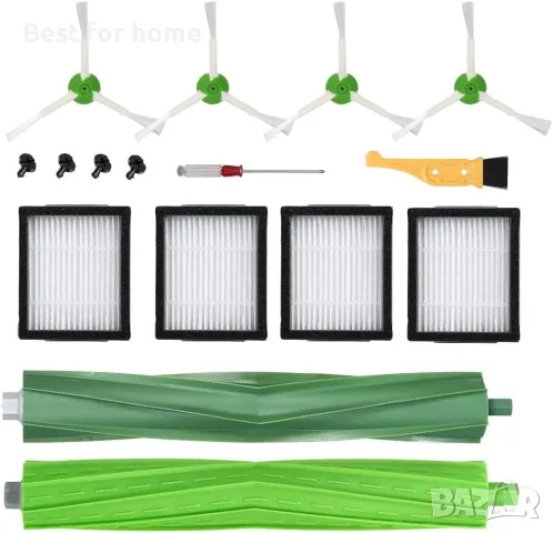 Четки и филтри за с iRobot Roomba i7 i7+ i3 i3+ i4 i4+ i6 i6+ i8 i8+/Plus E5 E6 E7 j7 Plus