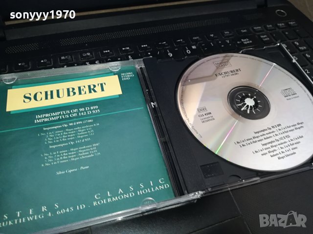 SCHUBERT CD MADE IN HOLLAND 1802241117, снимка 4 - CD дискове - 44349878