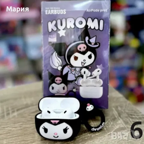 Безжични слушалки AirPods Pro с калъфче с дизайн на анимационни герои