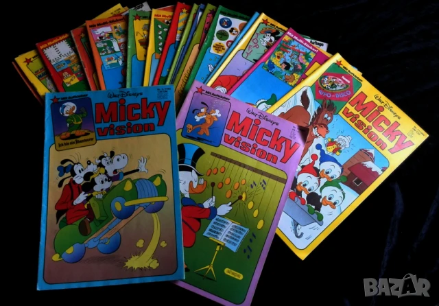 Стари комикси на немски и френски език, снимка 7 - Колекции - 51359697