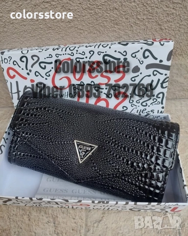 Черно портмоне Guess кодSG137