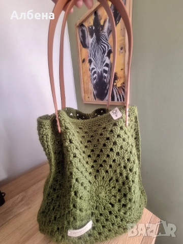 Ръчно плетени дамски чанти, снимка 7 - Чанти - 52822557