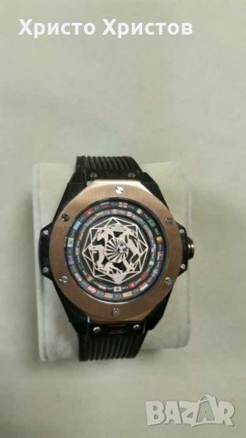 Мъжки луксозен часовник HUBLOT , снимка 1 - Мъжки - 30589145