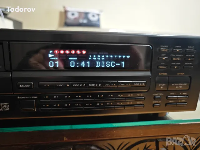 Cd Player Kenwood DP-M7750, снимка 1 - Аудиосистеми - 49410949