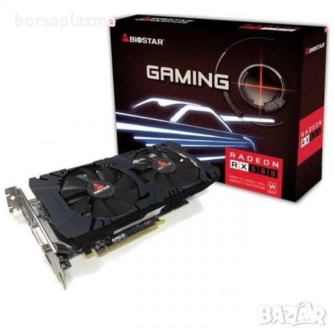 Чисто нова Видеокарта  Biostar VGA RX580 8GB DDR5 - 