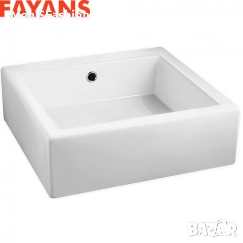 Умивалник Geometry 46×44, снимка 2 - Мивки - 37317451