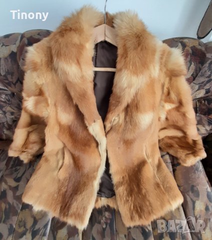 Кожено палто, снимка 1 - Палта, манта - 42560982