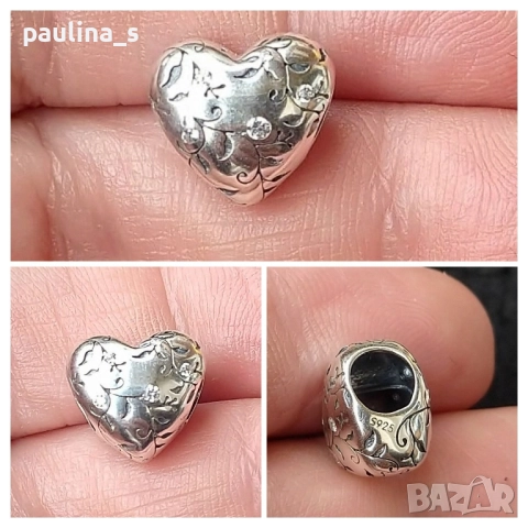 Талисмани за гривна и единични клипсове Pandora / проба s925 и печат на ювелира, снимка 16 - Гривни - 40307504