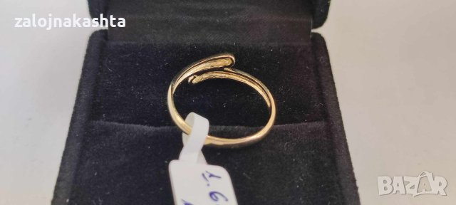 Нов Златен пръстен-1,66гр/14кр, снимка 5 - Пръстени - 42492325