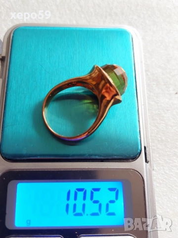 Лот златни пръстени с цитрин,корал,тюркуаз и диаманти,злато 750/цени,1800,900,750 евро., снимка 11 - Пръстени - 52307676