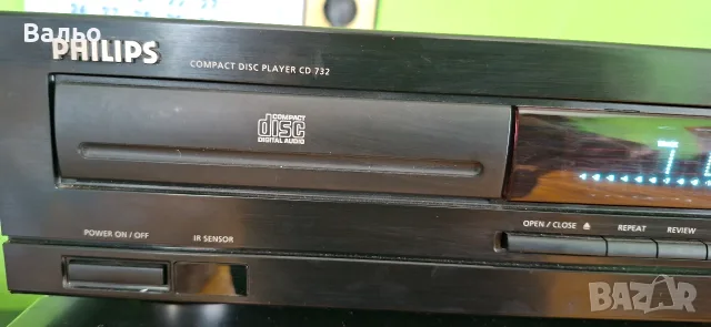 Philps cd 732 player, снимка 2 - Ресийвъри, усилватели, смесителни пултове - 55774868