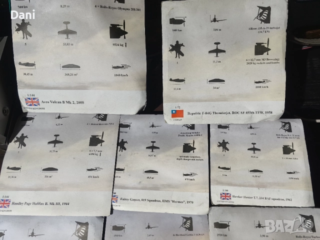 Модели на бойни/военни самолети Amercom, снимка 2 - Колекции - 38632627
