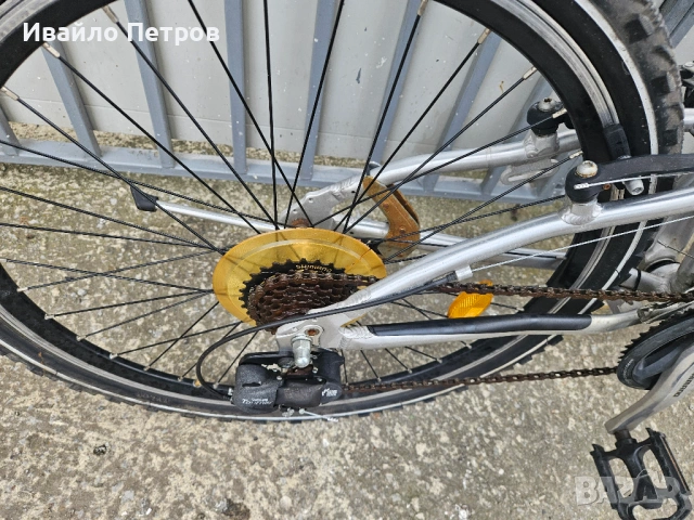 Алуминиев велосипед 26 цола BOCAS-шест месеца гаранция, снимка 4 - Велосипеди - 53942529