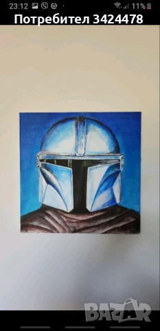 Картини ,рисувани с акрил, снимка 9 - Други ценни предмети - 47954934