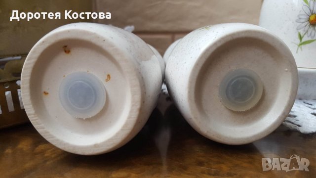 Прекрасен комплект с маргаритки от Англия, снимка 11 - Антикварни и старинни предмети - 39396565