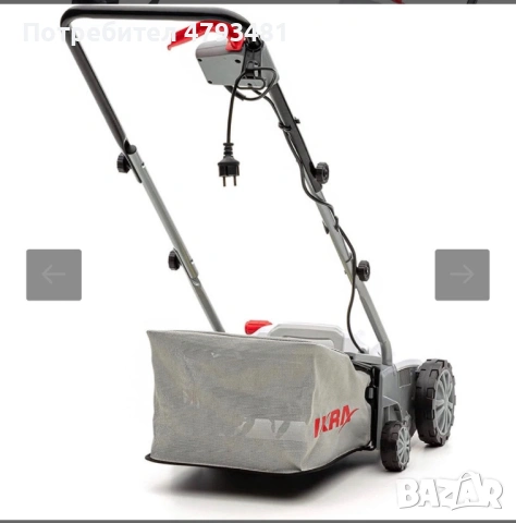 ЕЛЕКТРИЧЕСКИ КУЛТИВАТОР-АЕРАТОР IKRA IEVL 1532 1500 W, РАБОТНА ШИРИНА 32.00 см, снимка 4 - Градинска техника - 54172289