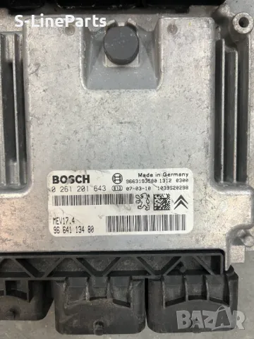 Компютър двигател BOSCH Peugeot 207 1.4 1.6 VTi 207 cc 1.4 1.6 16V 308, снимка 3 - Части - 49492777
