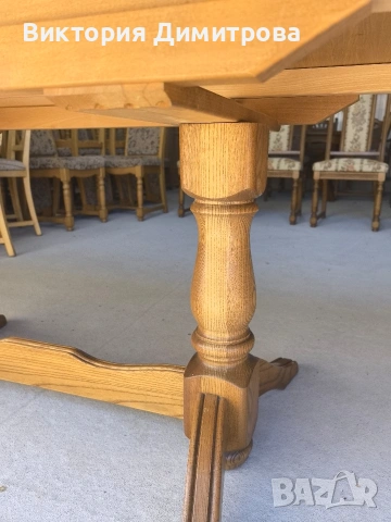 Разтегателна трапезна маса 2,80 м. , снимка 4 - Маси - 54115658