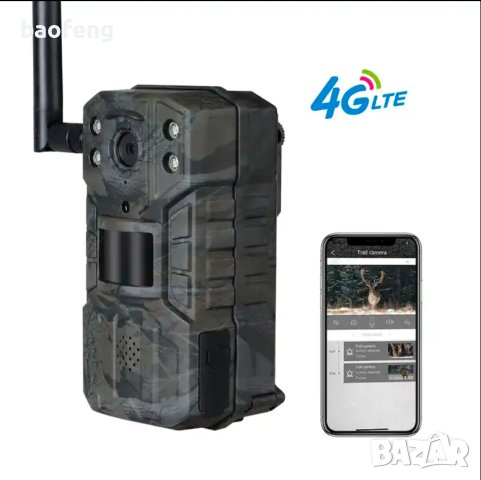 Нови 4G MYAI Ловна камера 14MP 2.7K двойно аудио APP до 128GB PIR свързване и гледане от разстояне, снимка 13 - Ловно оръжие - 42342257