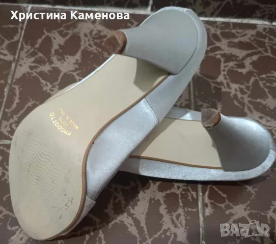 Дамски обувки с ток, снимка 4 - Дамски обувки на ток - 48512536