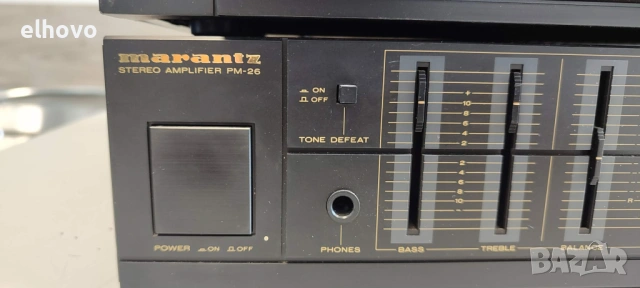 Система Marantz PM-26, CD-56, SD 275, ST-26, снимка 6 - Ресийвъри, усилватели, смесителни пултове - 53106998