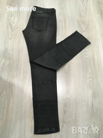 PINKO дамски дънки с естествена кожа US28, снимка 4 - Дънки - 52101654