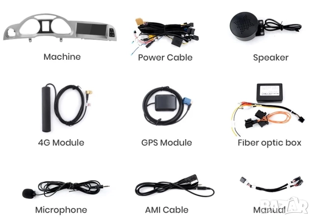 Мултимедия, за Audi A6, Двоен дин, Android, 8.8”, A6, навигация, за Ауди А6, Андроид, MMI, двоен дин, снимка 15 - Аксесоари и консумативи - 52371883