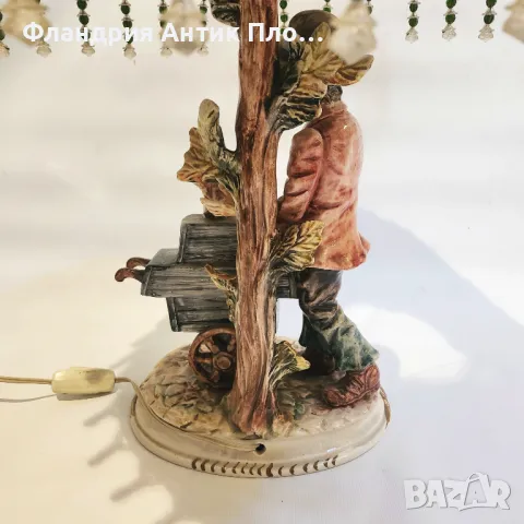 Антикварна настолна лампа Bassano, снимка 7 - Настолни лампи - 49110899