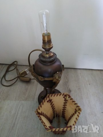 барокова настолна лампа, снимка 6 - Настолни лампи - 40505742