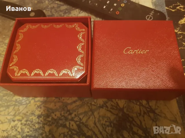 CARTIER КУТИЯ ЗА БИЖУТА ПРЪСТЕН, снимка 3 - Пръстени - 42609188