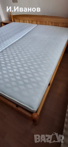 Спалня от естествена дървесина, снимка 5 - Спални и легла - 52964201