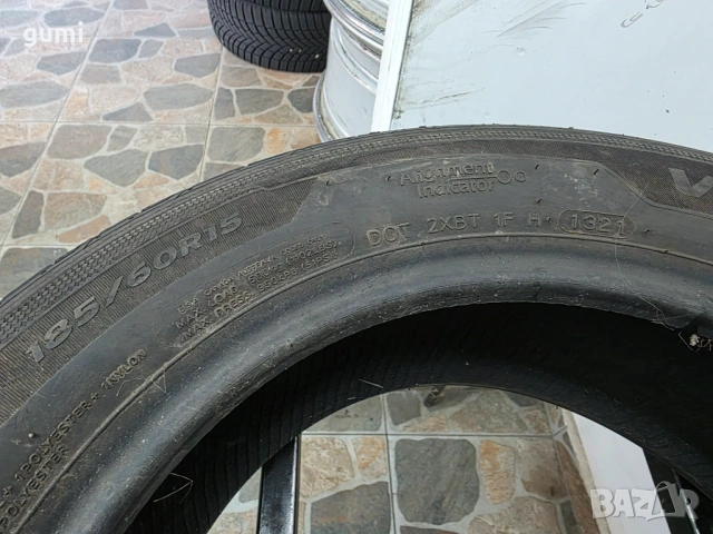1бр летна гума 185/60/15 HANKOOK L05334 , снимка 2 - Гуми и джанти - 54026640