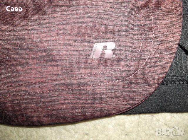 Шорти и тениска RUSSELL  мъжки,ХЛ-2ХЛ  /сиви и бордо/, снимка 13 - Тениски - 46783252