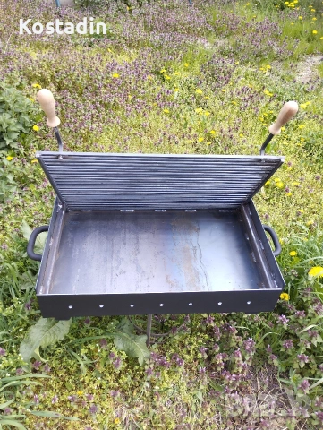 скара на дървени въглища 60 на 40, снимка 2 - Други стоки за дома - 54021721