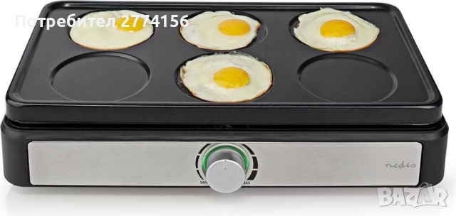 Комплект за настолно готвене на марката Nedis, снимка 6 - Котлони - 52327367