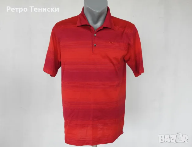 Поло тениска Nike — Мъже размер S Червено