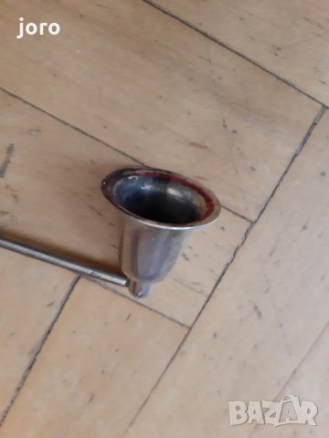 посребрен уред за гасене на свещи, снимка 3 - Колекции - 30168134