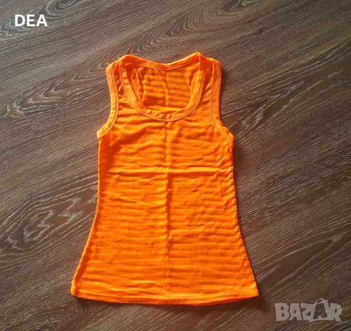 Дамски потник неон оранжев S-10лв НОВ, снимка 1