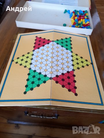 Стара детска игра Halma, снимка 3 - Други ценни предмети - 36814607