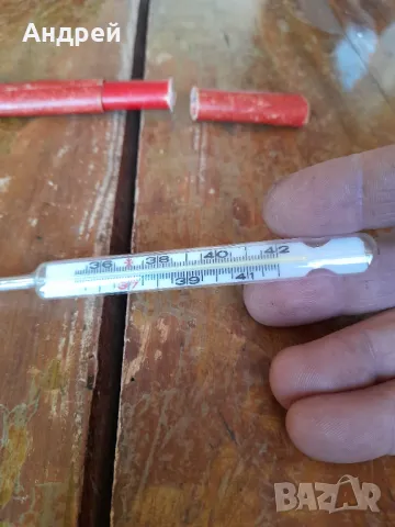 Стар телесен термометър #13, снимка 4 - Други ценни предмети - 49042577