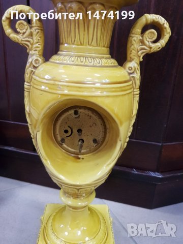 Старинен порцеланов настолен часовник Mercedes, снимка 5 - Други стоки за дома - 36968257