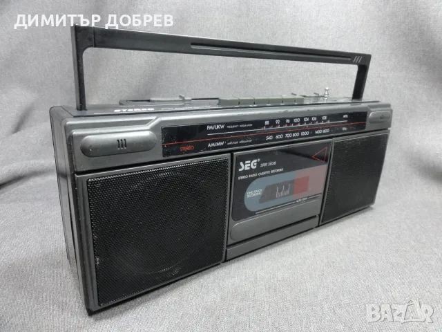 СТАР РЕТРО ТРАНЗИСТОР РАДИО КАСЕТОФОН SEG SRR 3838, снимка 4 - Радиокасетофони, транзистори - 56325426